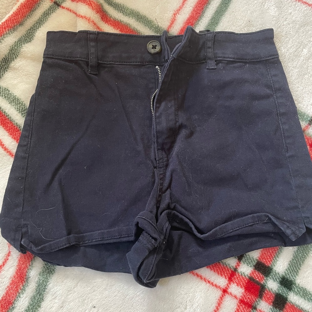 H&M Navy Blue shorts 0